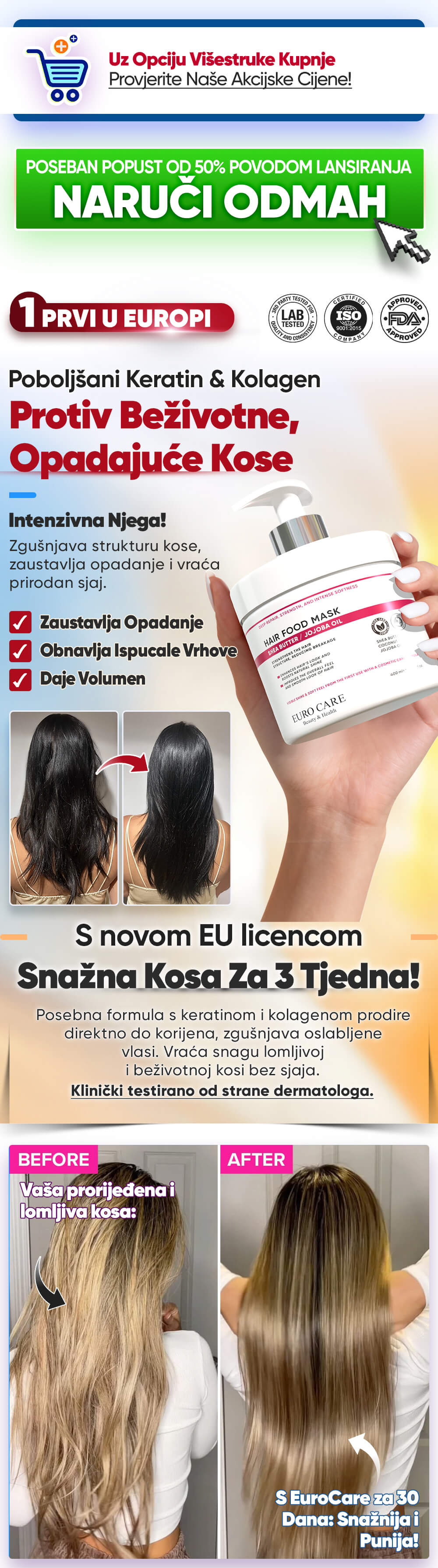 Hair Mask - Euro Care